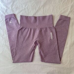gymshark adapt marl pink/purple leggings